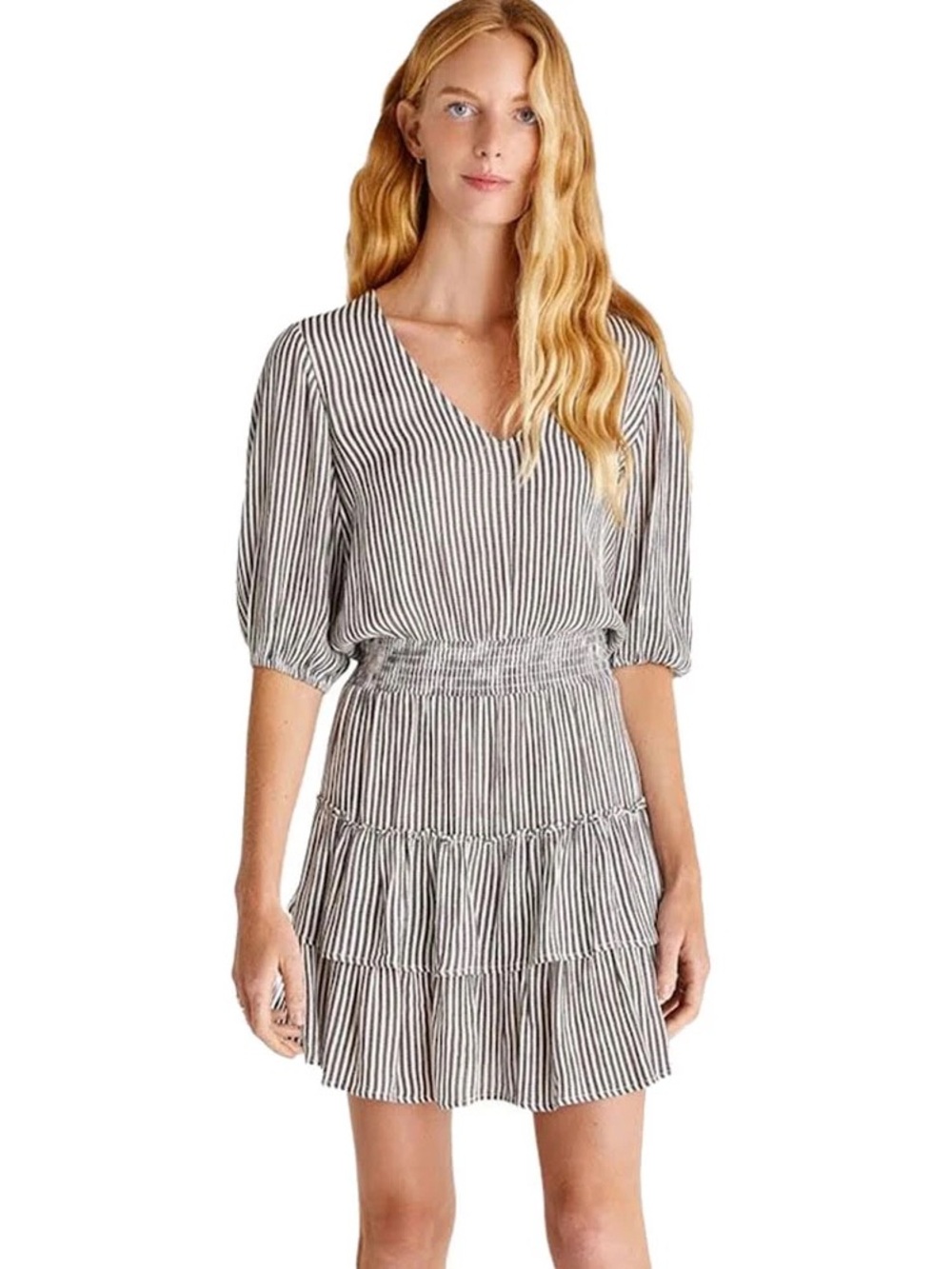 Z Supply Stella Striped Mini Dress Size L